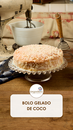 RECEITAS DE FAMÍLIA - BOLO GELADO DE COCO