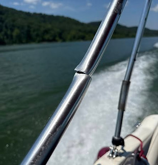 Broken Bimini Pontoon Struts.jpg