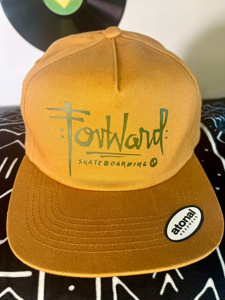 Thumbnail: Atonal- 5 panel snap back- "Give thanks" or "Forward OG font logo"