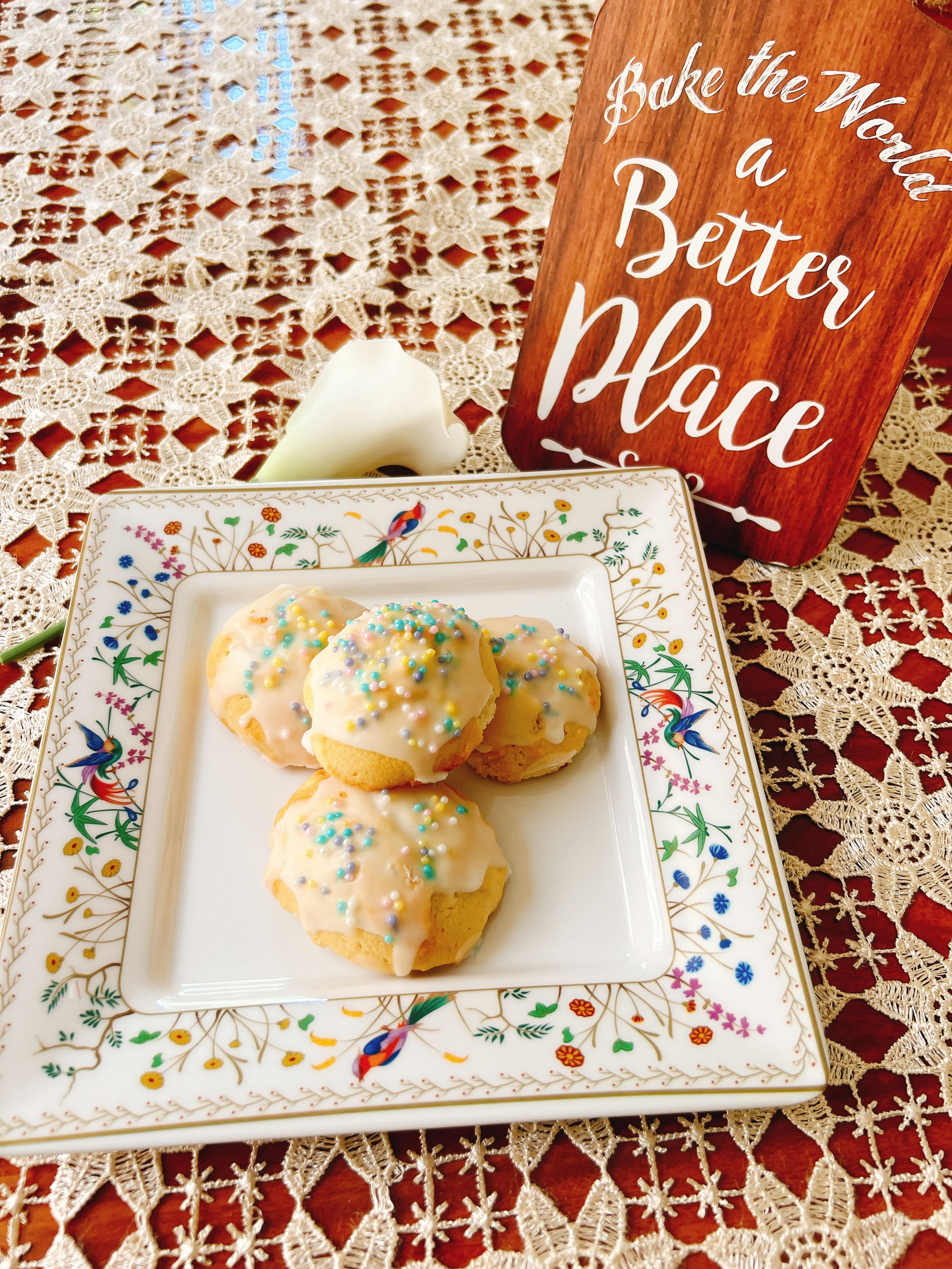 Anginettes, aka Italian Wedding Cookies