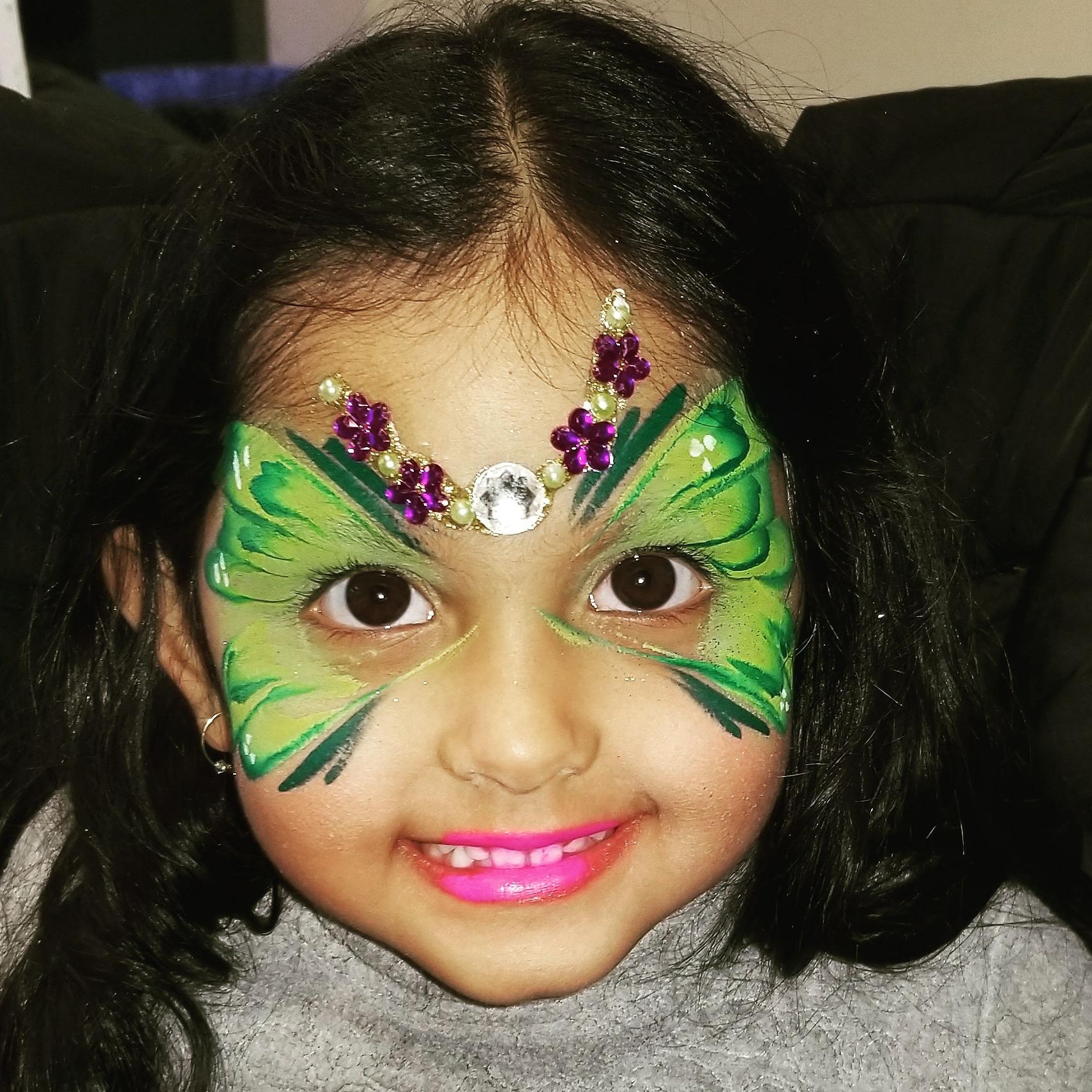 Green butterfly