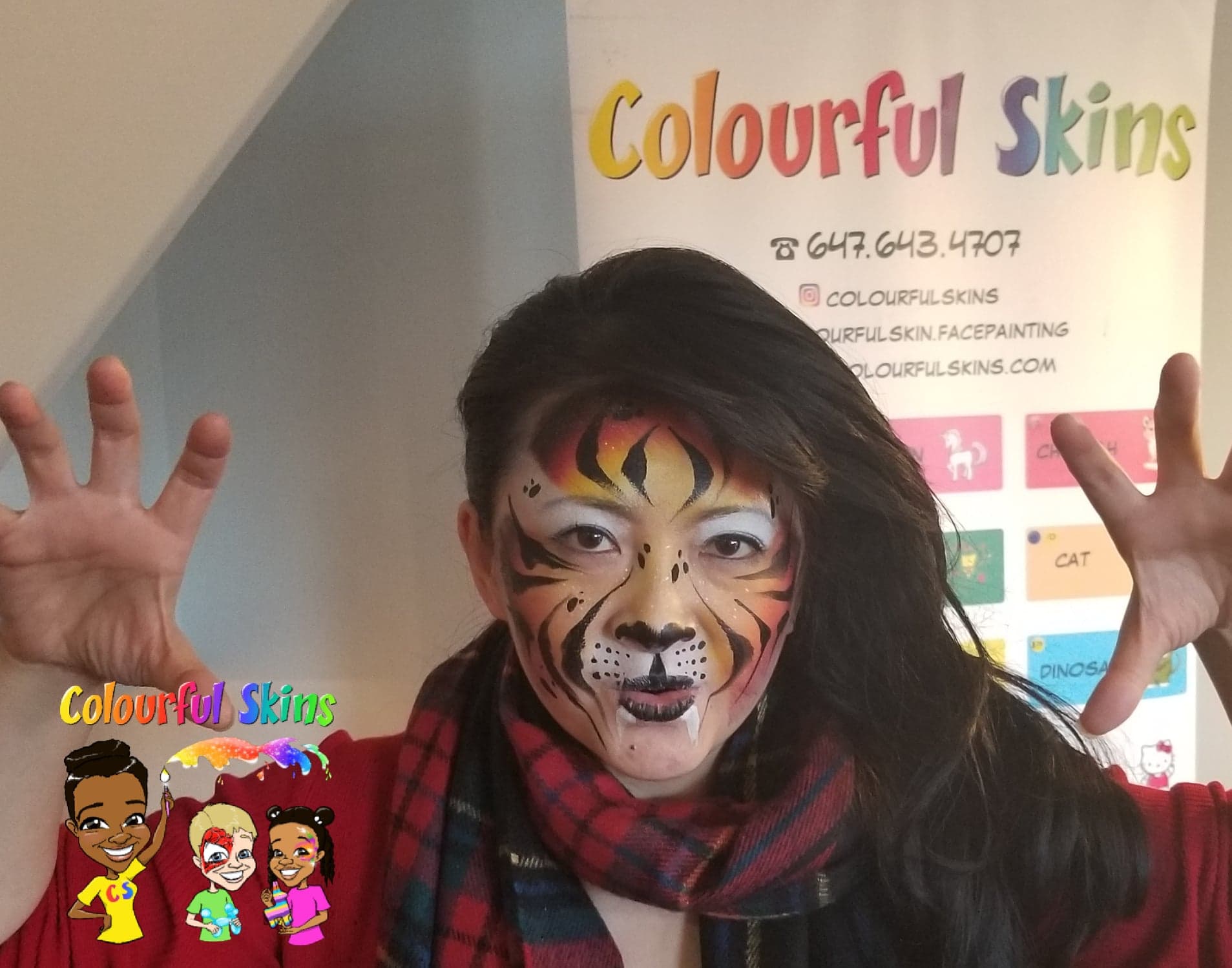 Face painting by Colourful Skins