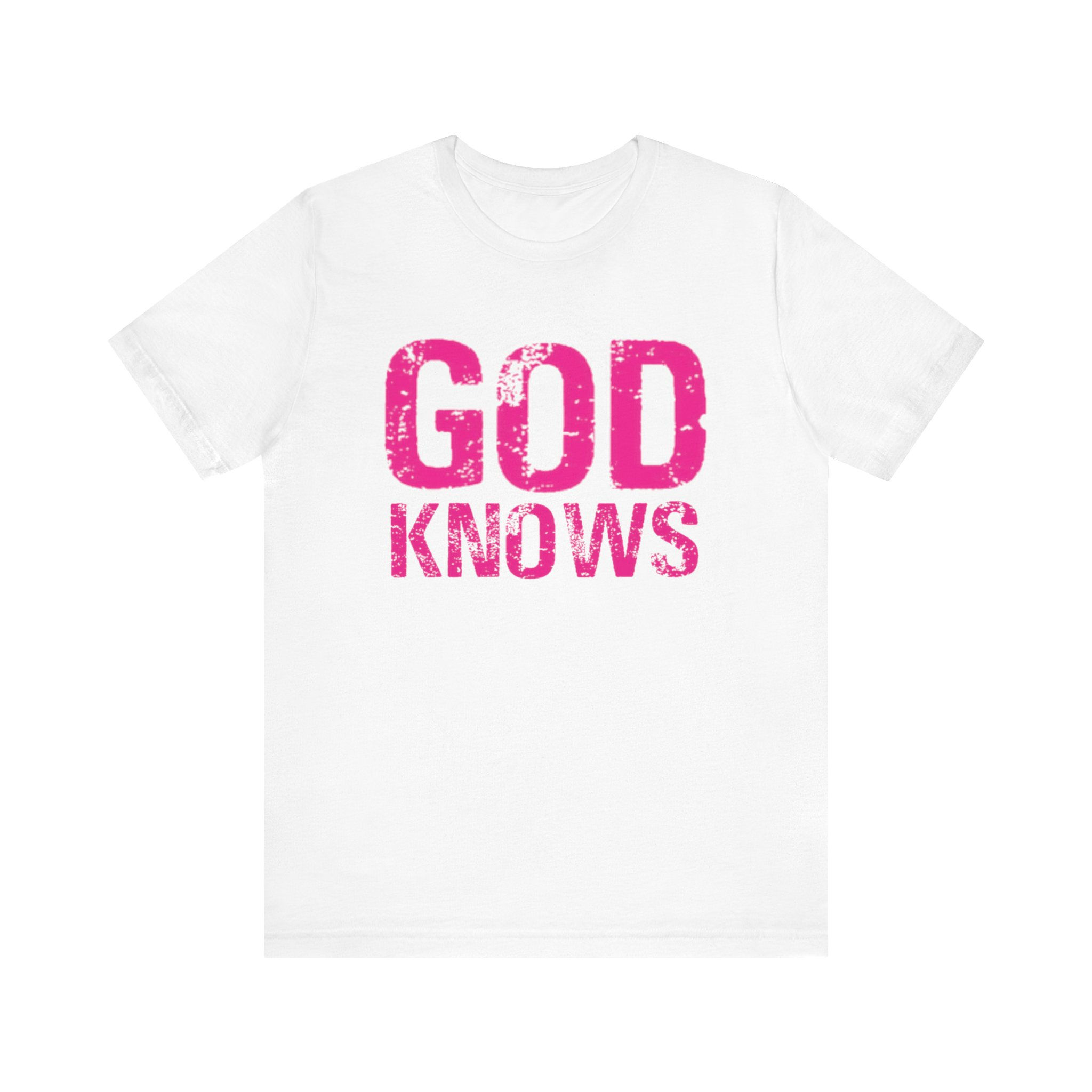 God Knows Black T-shirt