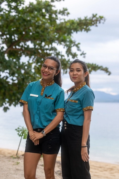 Kuda Laut resort front office team