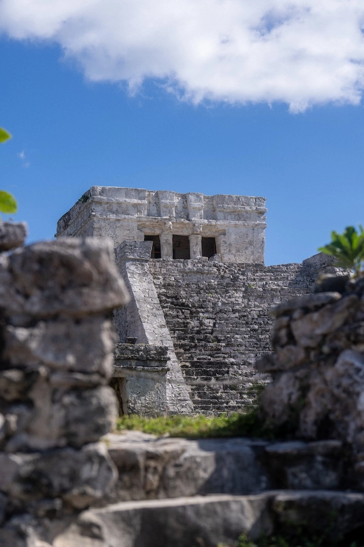 Tulum Mayan pyramid