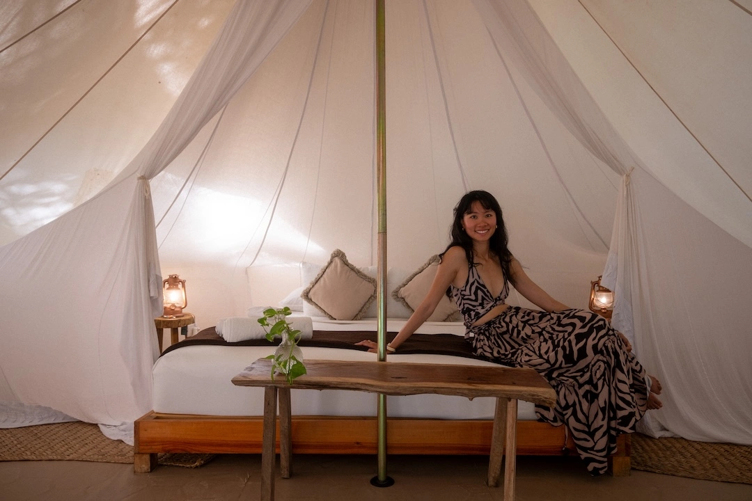KittyUnofficial glamping at Cinco Tulum