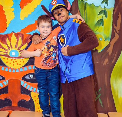 Аниматор на день рождения ребенка, Щенячий патруль