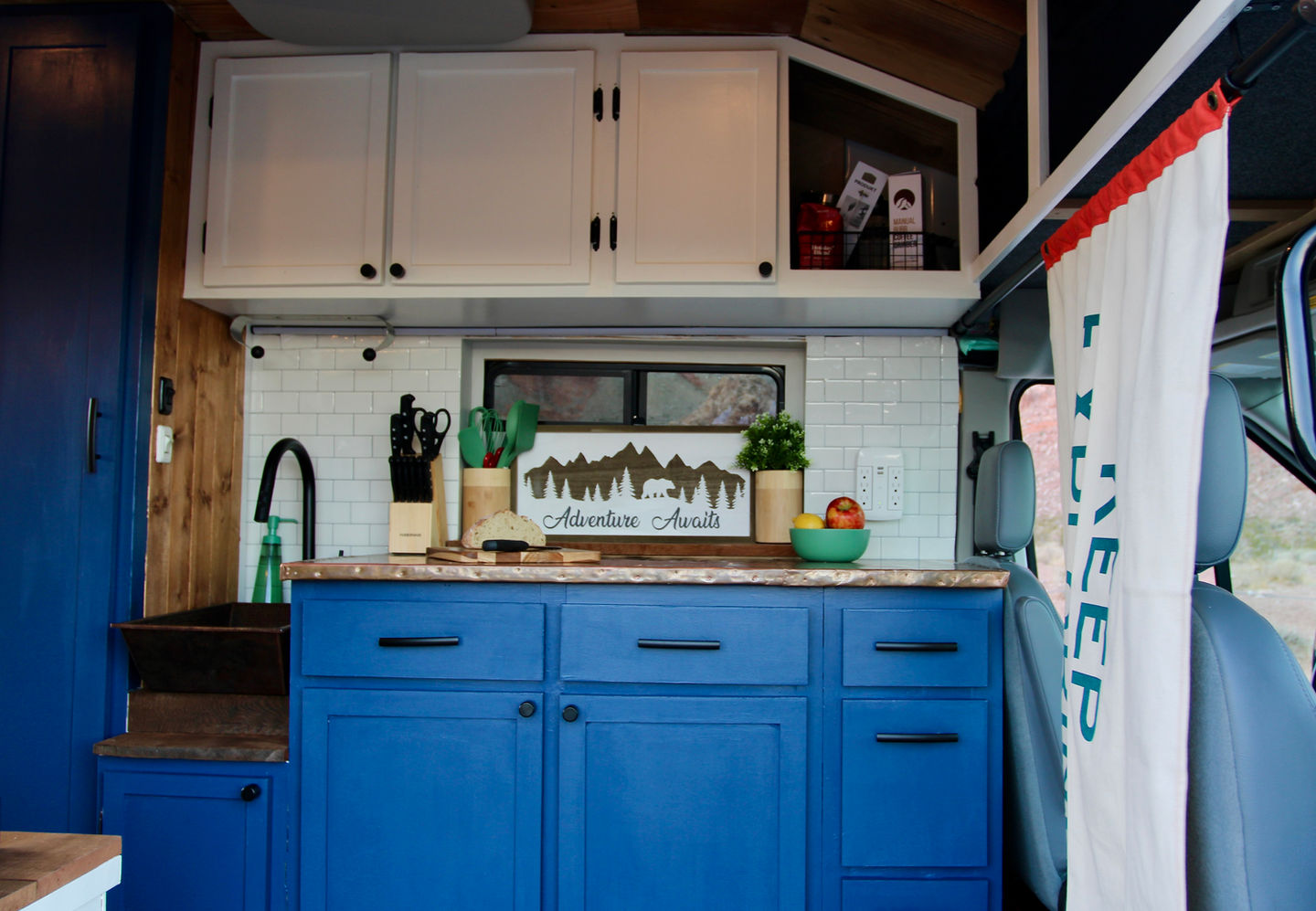 Different campervan kitchen designs to accommodate your needs
