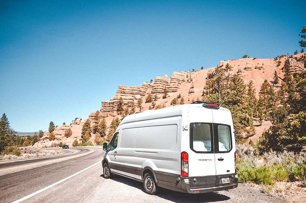 Utah is easy to explore in a campervan rental like Nomad