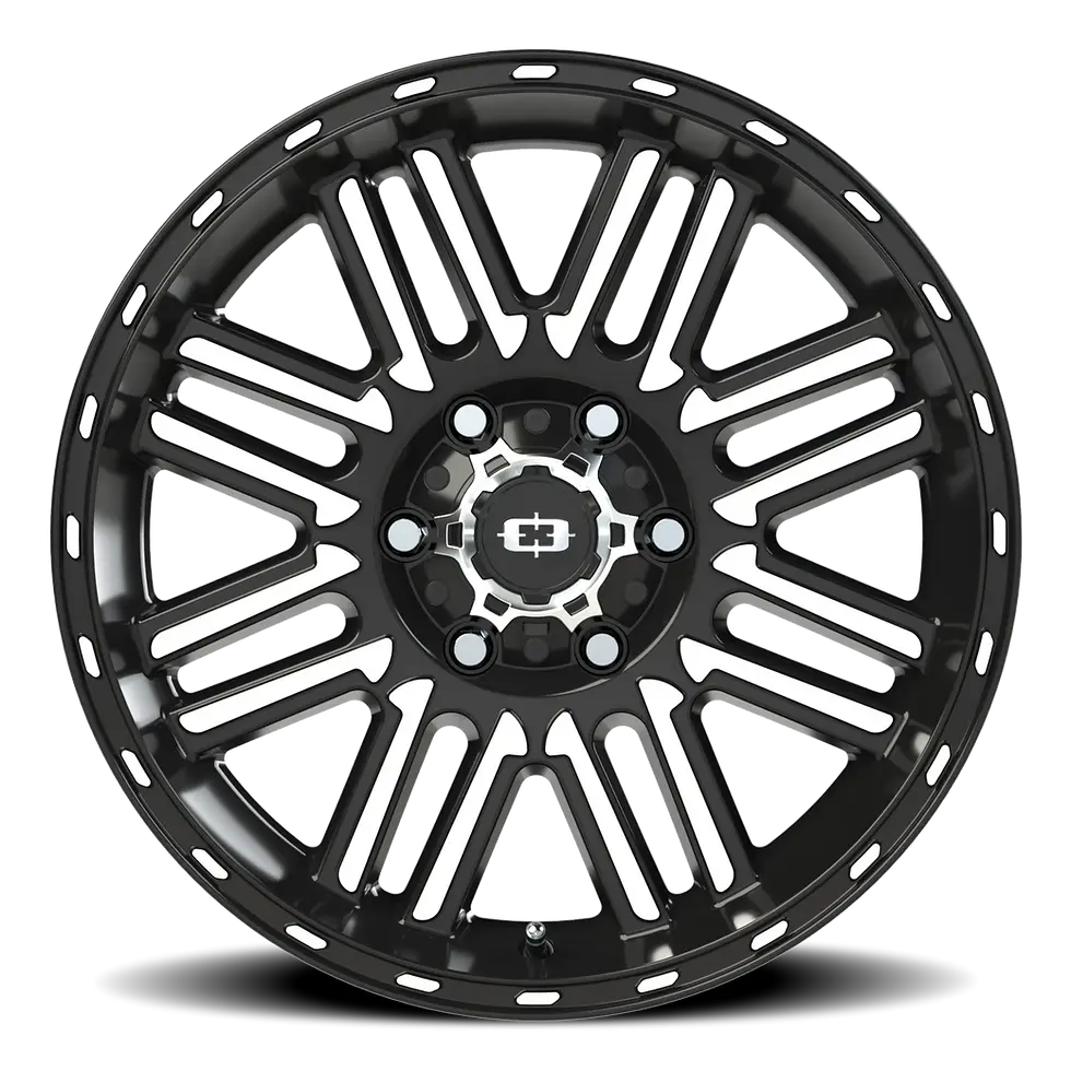 サムネイル： VISION 348 Nexus GBMF Gloss Black / Machined Face(グロスブラック/マシーン)【18インチシリーズ】