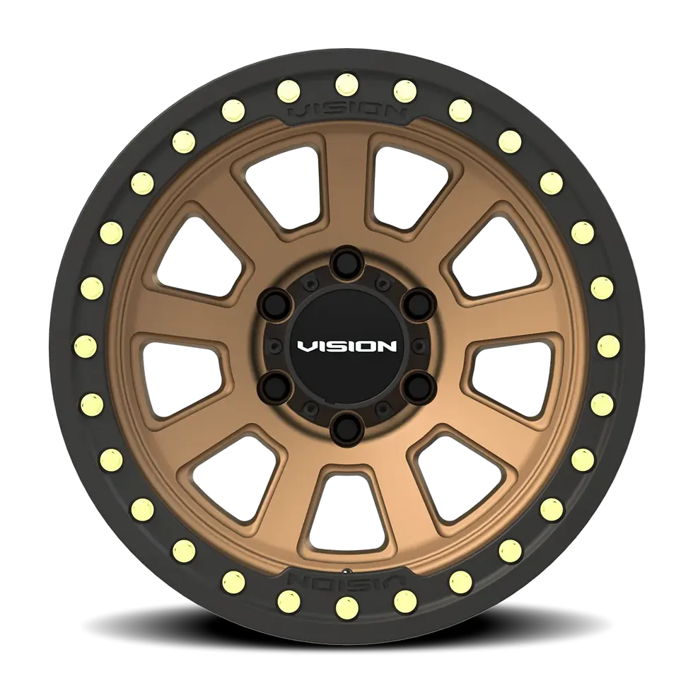 サムネイル： VISION 350 BL Ojos Beadlock BZBR Bronze / Satin Black Lip(ブロンズ/Bリップ)【17インチシリーズ】