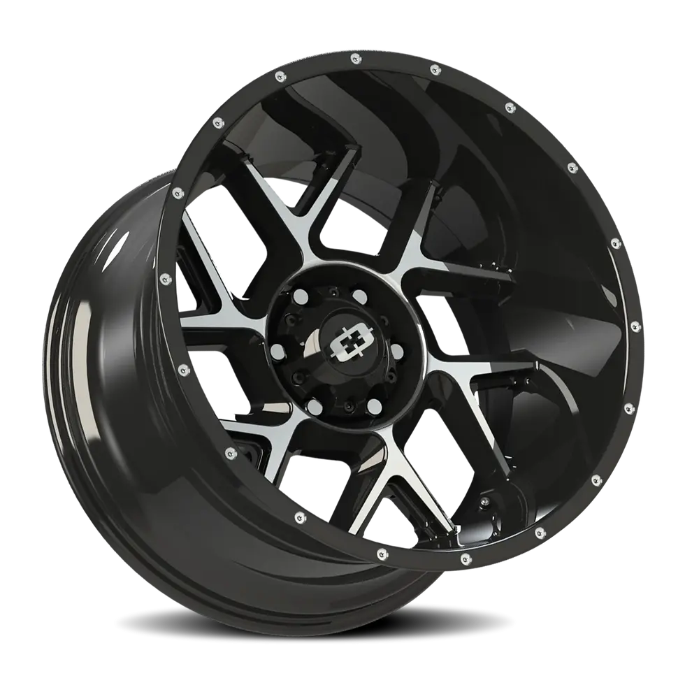 サムネイル： VISION 360 Sliver GBMF Gloss Black / Machined Face(グロスブラック/マシーン)【20インチシリーズ】