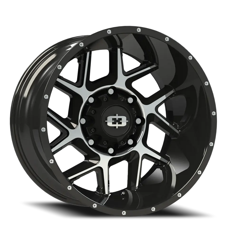サムネイル： VISION 360 Sliver GBMF Gloss Black / Machined Face(グロスブラック/マシーン)【20インチシリーズ】