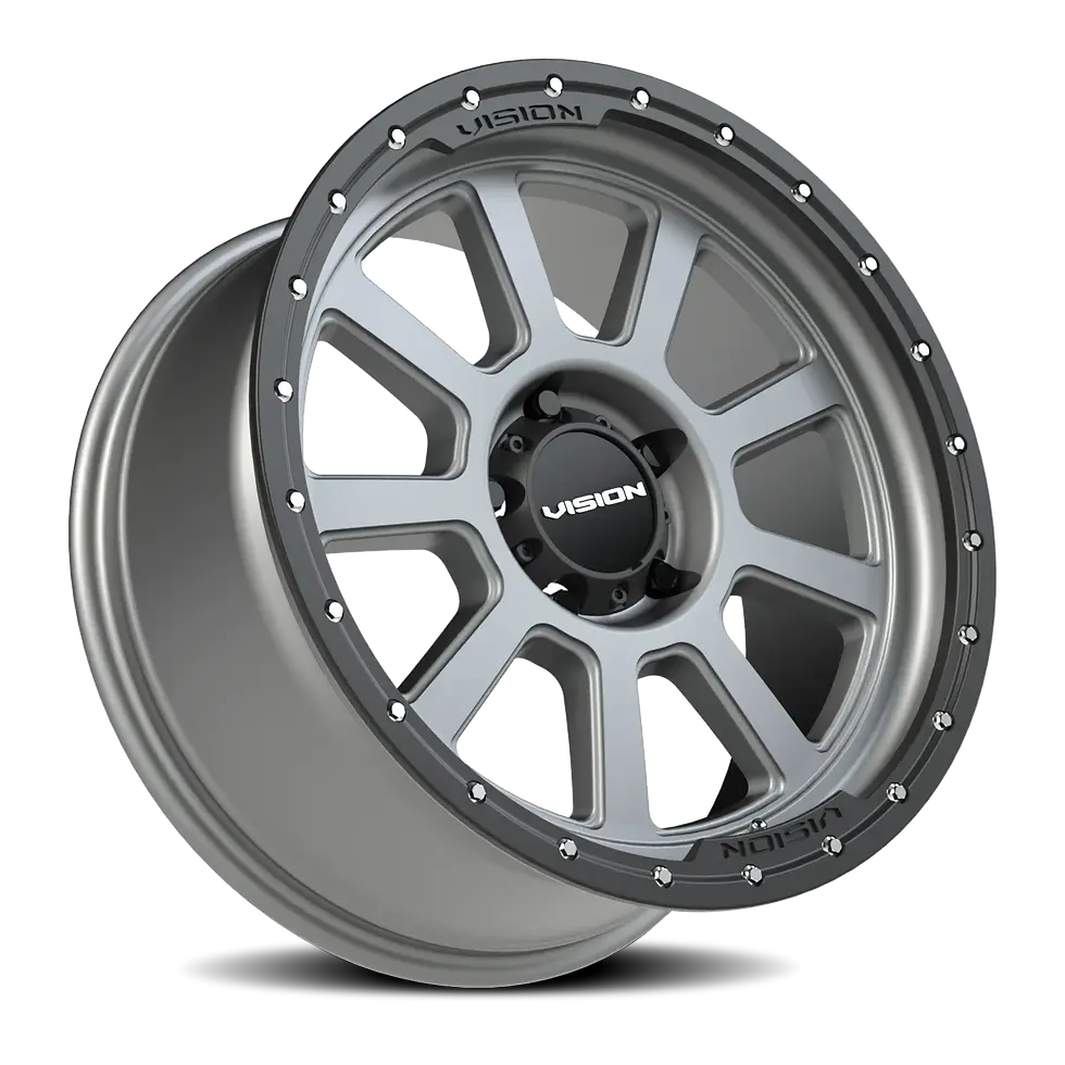 サムネイル： VISION 350 Ojos SGBL Satin Gray / Satin Black Lip(サテングレイ/サテンブラックリップ)【17インチシリーズ】