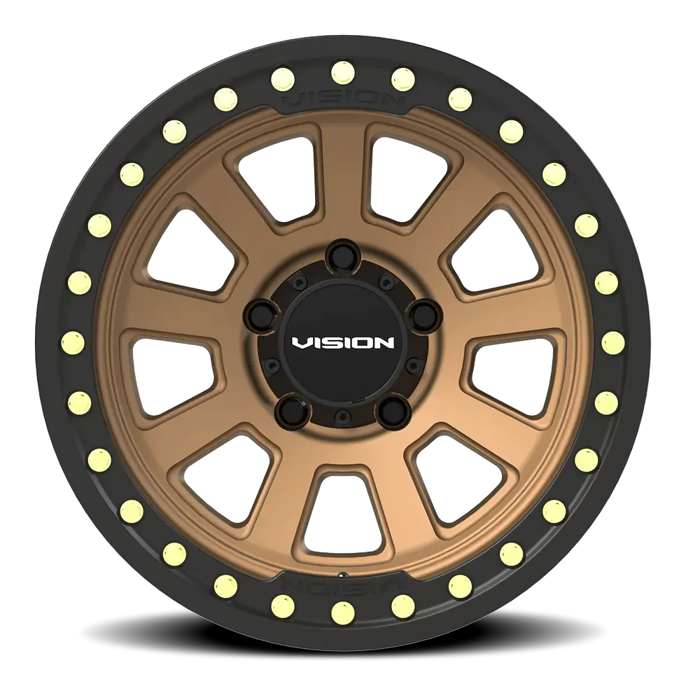 サムネイル： VISION 350 BL Ojos Beadlock BZBR Bronze / Satin Black Lip(ブロンズ/Bリップ)【15インチシリーズ】