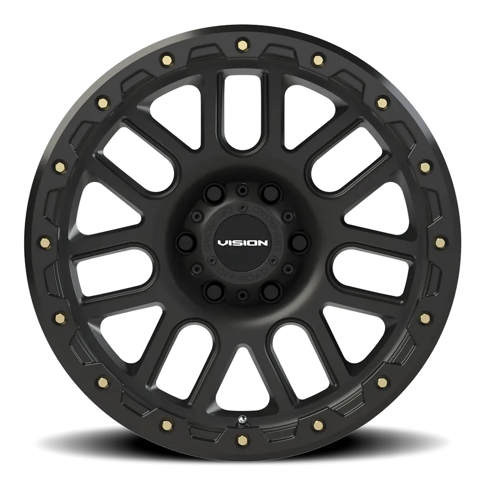 サムネイル： VISION 111 Nemesis MB Matte Black(マッドブラック) 【18インチシリーズ】