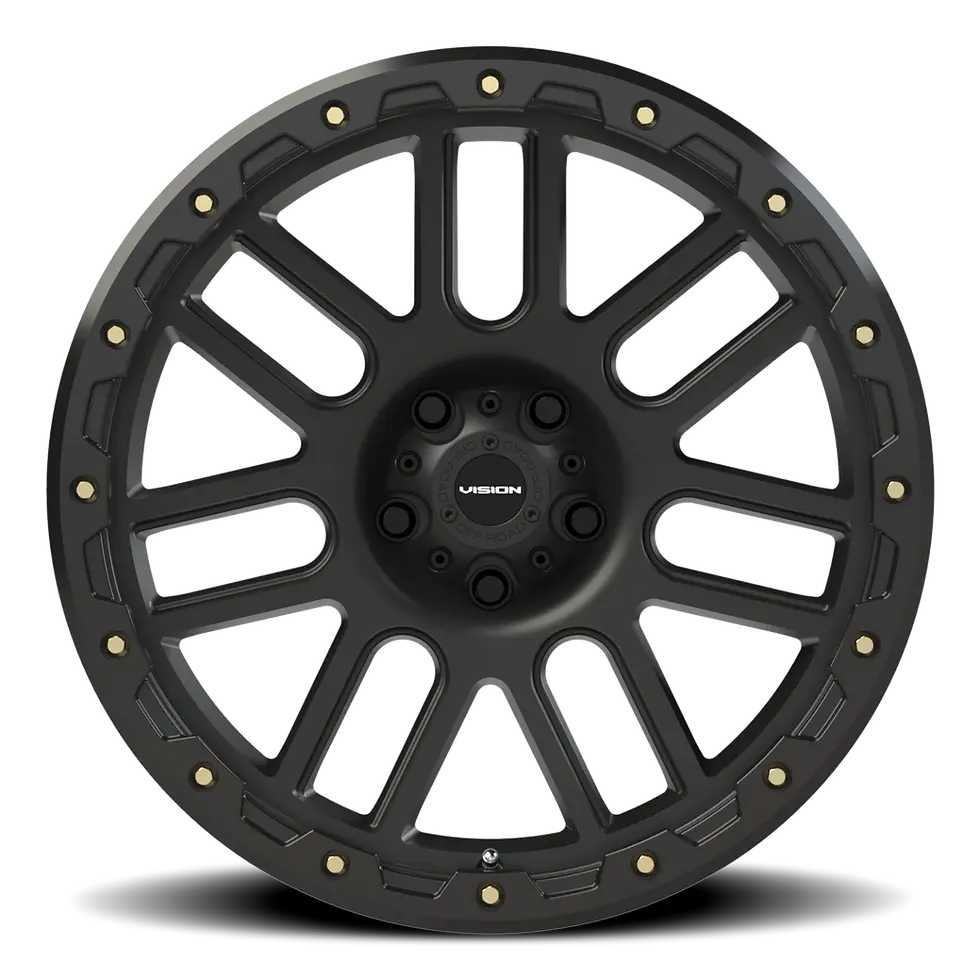 サムネイル： VISION 111 Nemesis MB Matte Black(マッドブラック) 【20インチシリーズ】