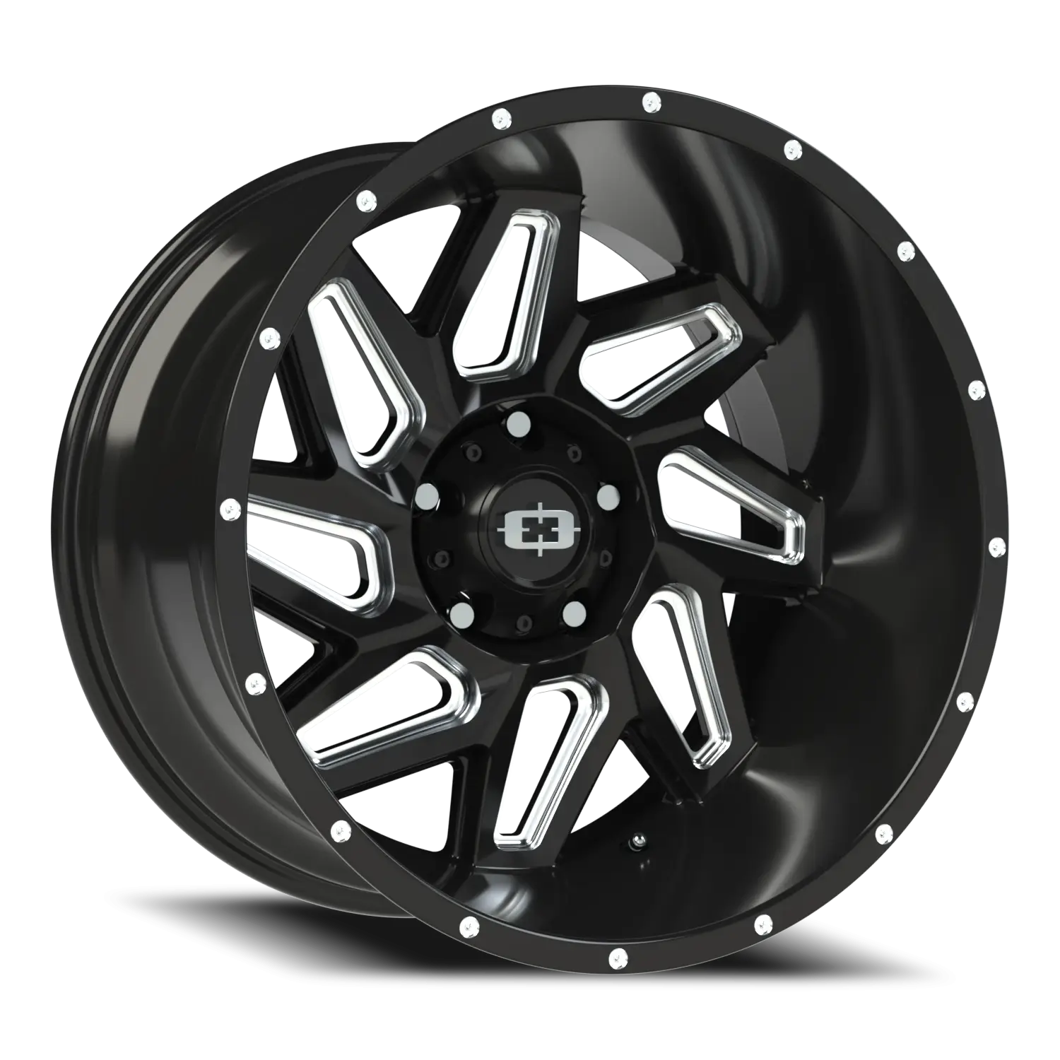 VISION 361 Spyder GBMS Gloss Black / Milled Spokes(グロスブラック/マイルドスポーク)【20インチシリーズ】