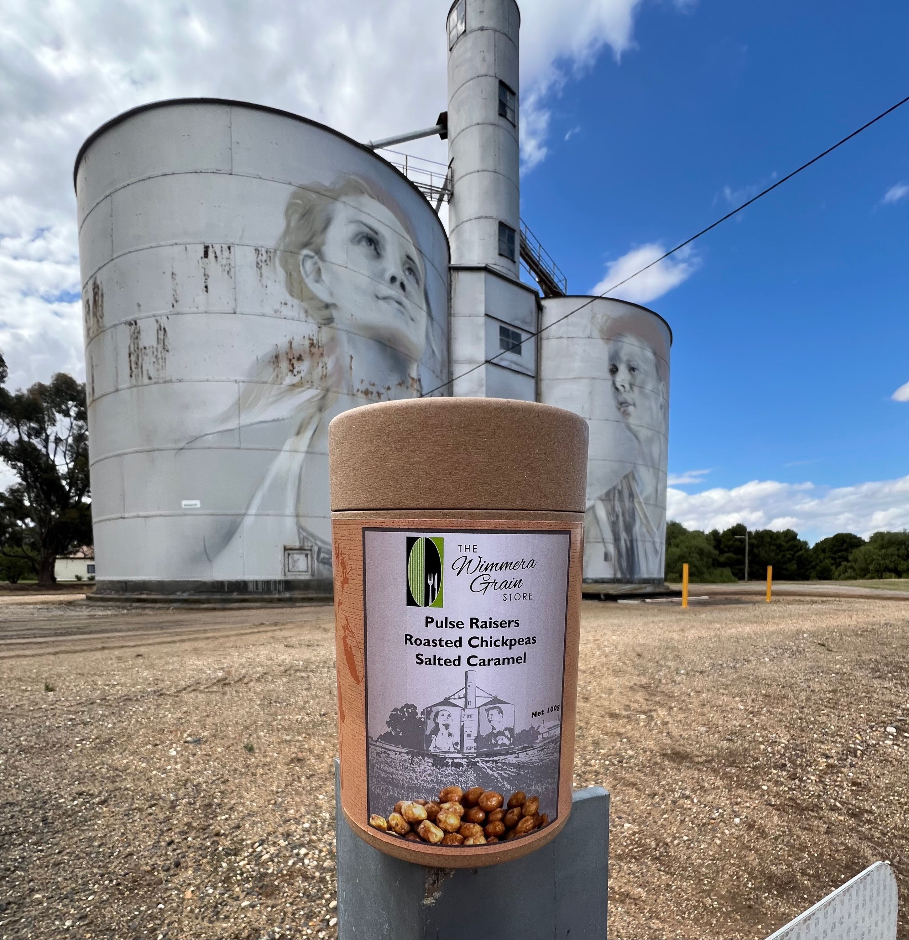 Roasted Chickpeas Salted Caramel 100g