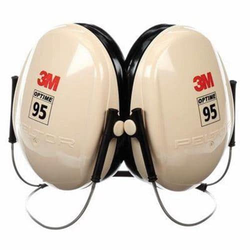 3M Peltor Optime 95 Series Behind-the-Head Earmuffs