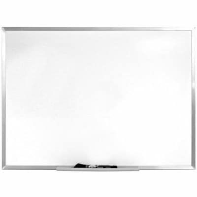 Quartet Economy Dry-Erase Board, Non-Magnetic Surface, Aluminum Frame, 2' x 1.5'