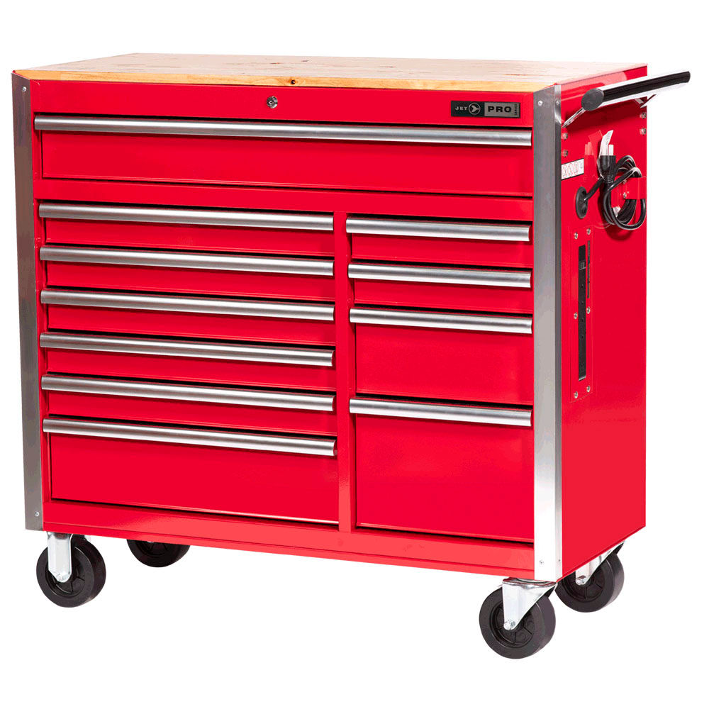 Jet - PRO SERIES ROLLER CABINET - 11 DRAWERS - 42" X 18 "