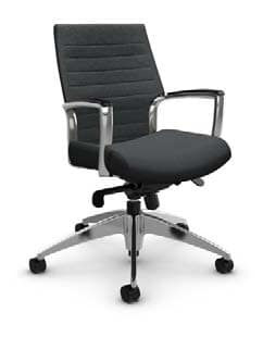 Global Accord Medium Back Knee-Tilter Office Chair