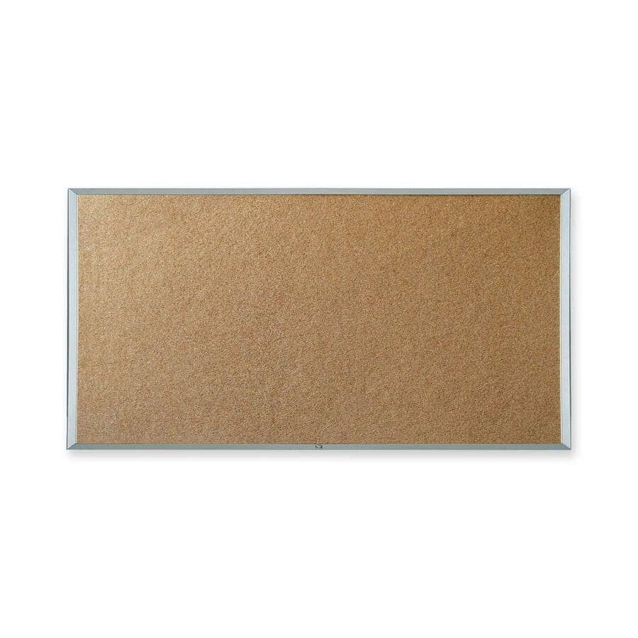 Quartet Webco Bulletin Board - 24" Board Height x 36" Board Width - Cork Surface