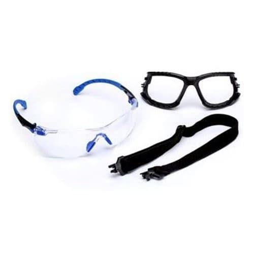 3M Solus Protective Eyewear with Clear Scotchgard Anti-Fog Coating