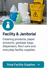 Facility & Janitorial Visual Card