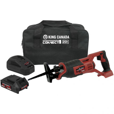 KING CONNECT1 - 20V MAX LI-ION CORDLESS VARIABLE SPEED RECIPROCATING SAW KIT