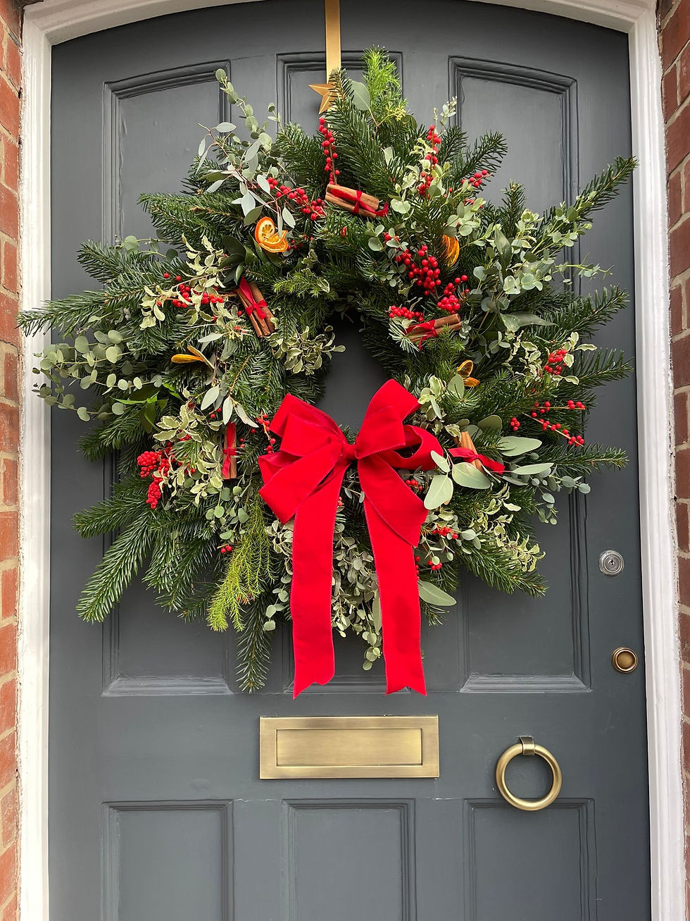 Very Berry Traditional Wreath