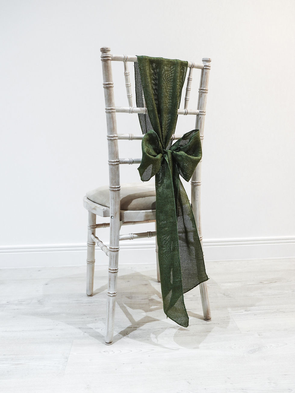 Thumbnail: Moss Linen Chair Sash