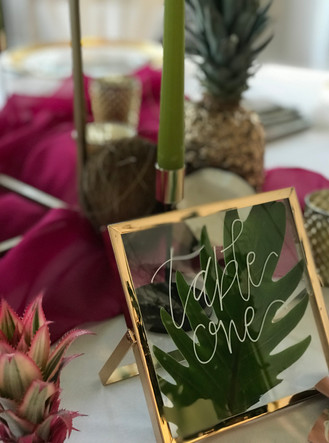 Charlton Hall Wedding Table