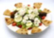Pita with salad