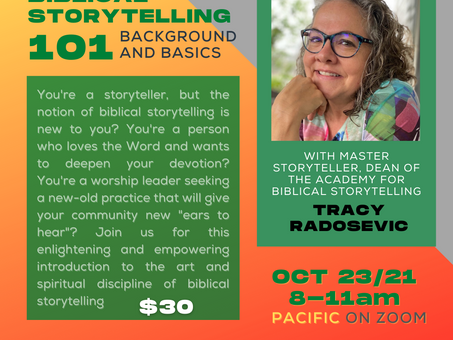 The NBSC invites you to a Workshop in Biblical Storytelling