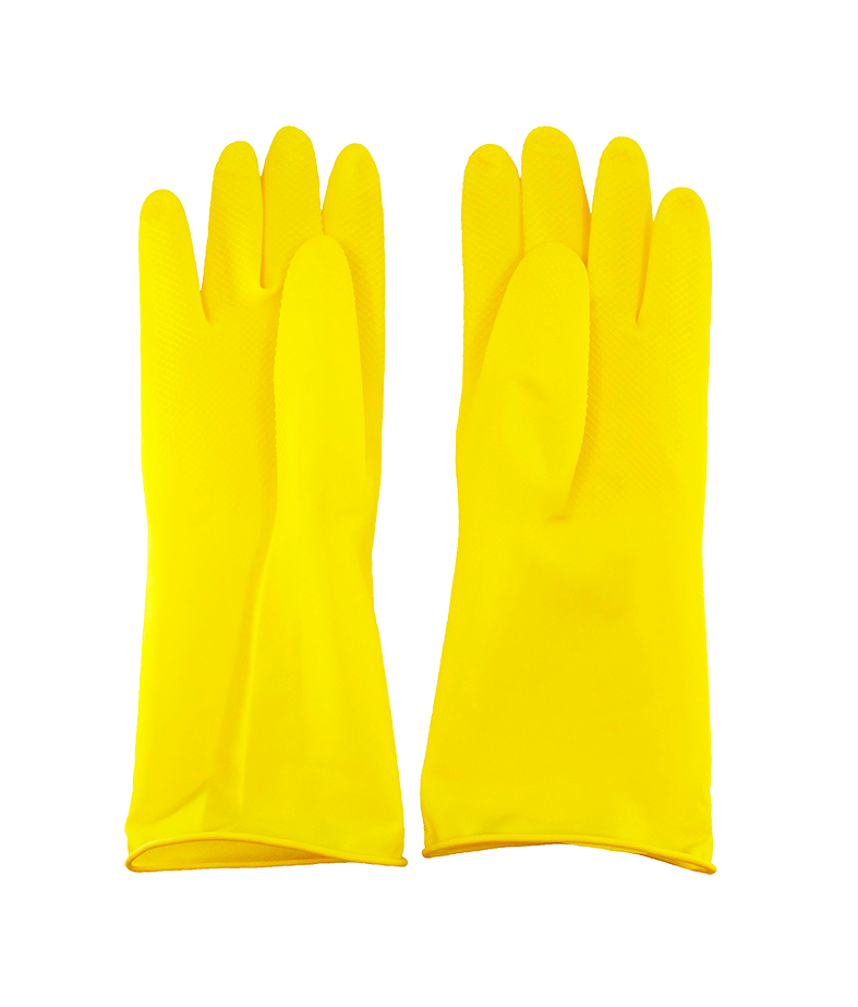 PAR GUANTES LATEX AMARILLOS "L" BSAFE