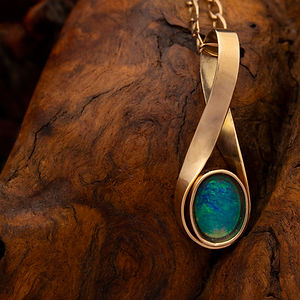 opal pendant