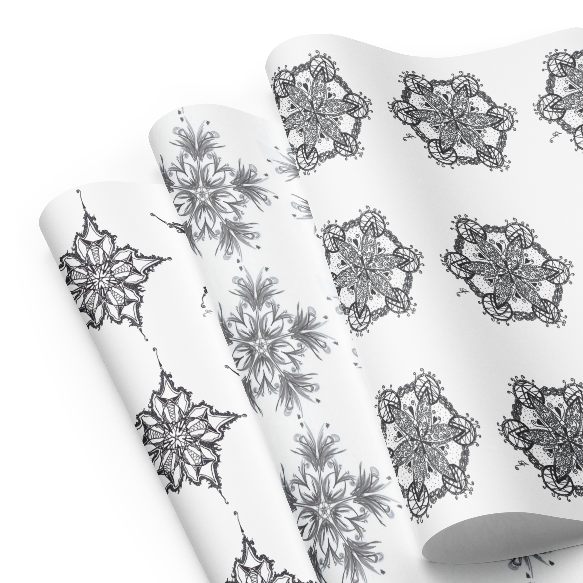Wrapping paper sheets