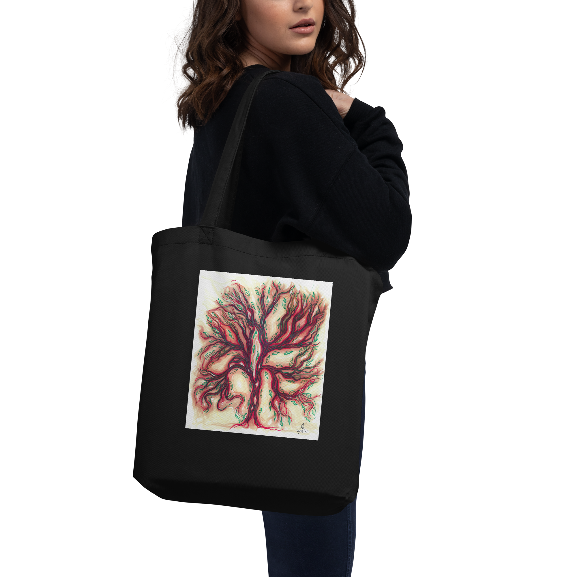 Eco Tote Bag - Arboreal Fire