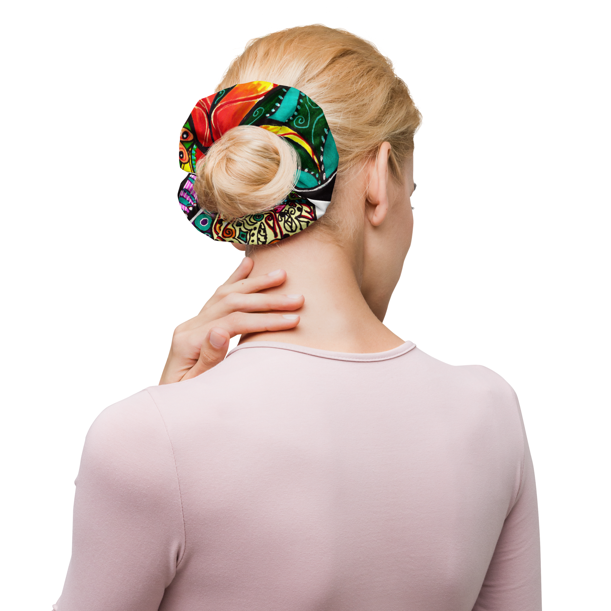 Recycled Scrunchie - Ellie