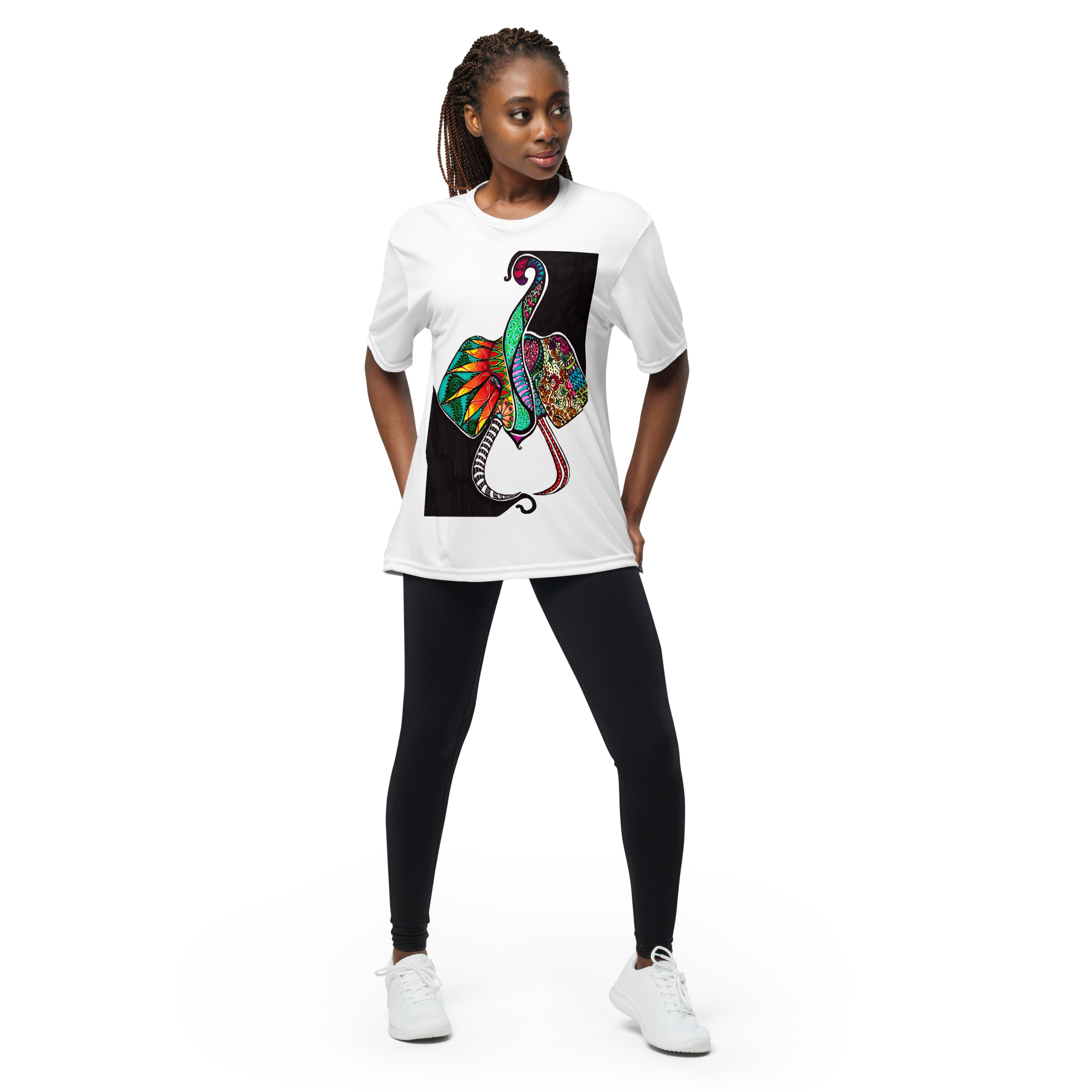 Unisex performance crew neck t-shirt - Ellie