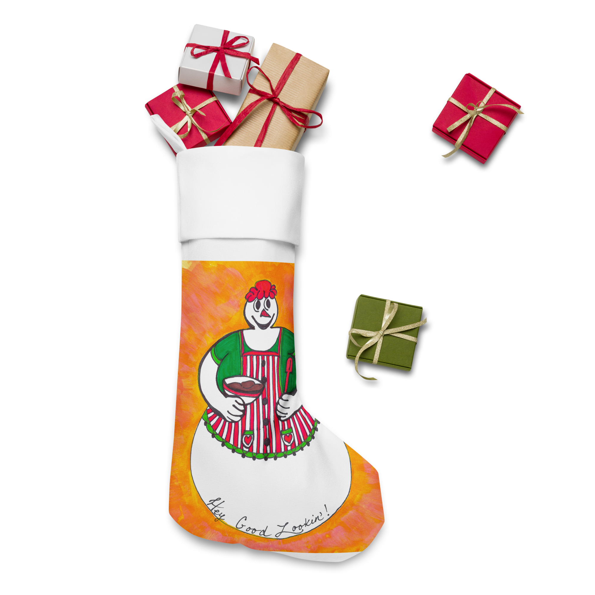 Christmas stocking - Hey Good Lookin'
