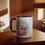 Thumbnail: Coffee Kitty Accent Mug, 11 oz - Cat Lover Gift, Coffee Lover Mug, Kitty Coffee