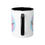 Thumbnail: Coffee Kitty Accent Mug, 11 oz - Cat Lover Gift, Coffee Lover Mug, Kitty Coffee