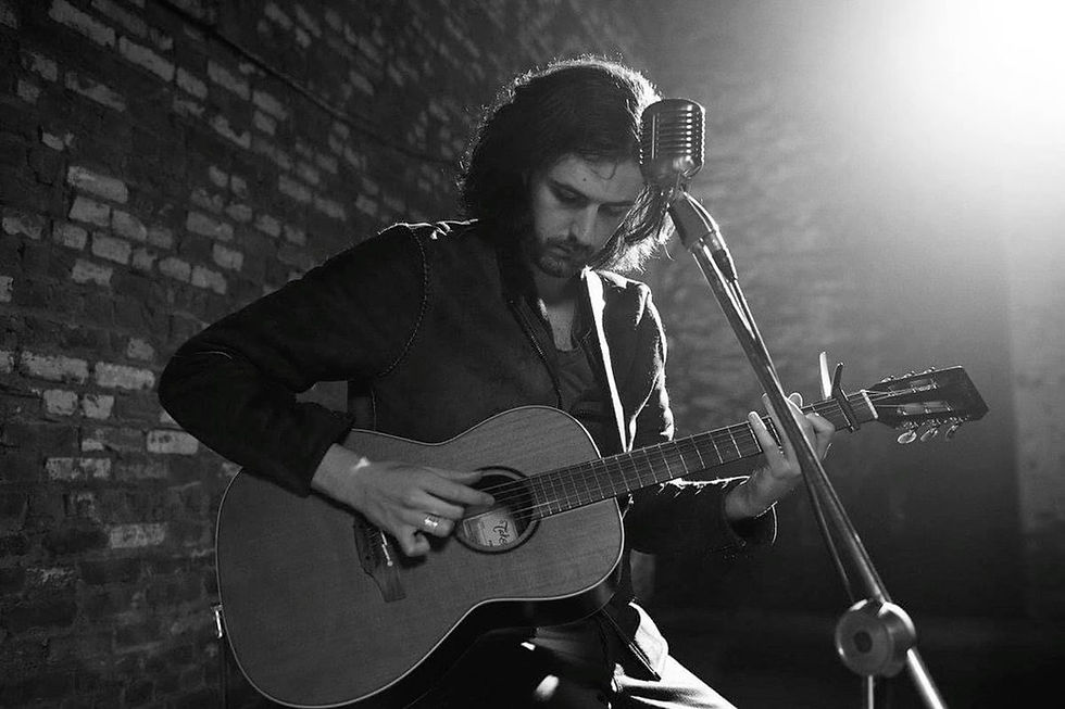 Hozier | Bastidores da campanha da John Varvatos, 2016