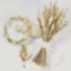 Brautstrauß aus Trockenblumen in creme-weiß I Brautstrauß Standesamt