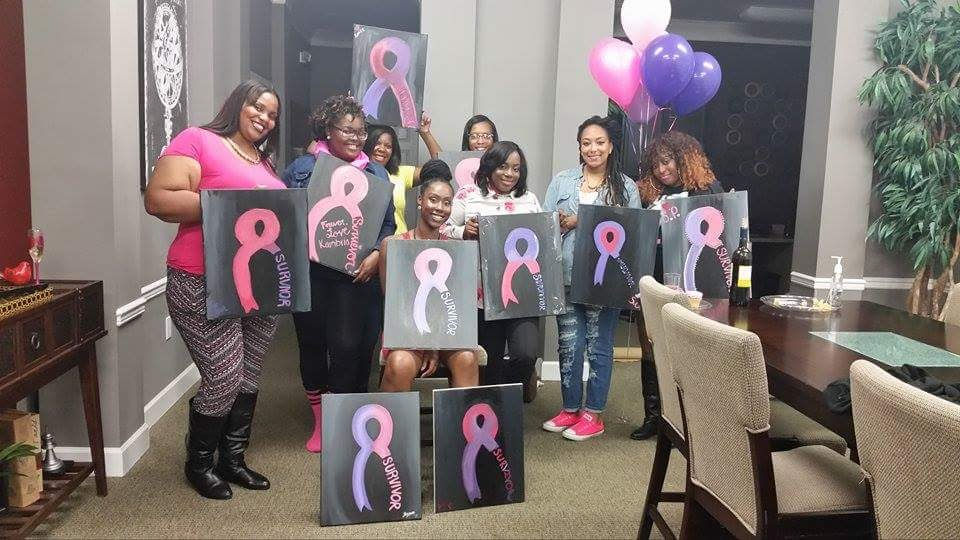Breast Cancer and Domestic Violence Awareness Paint Party