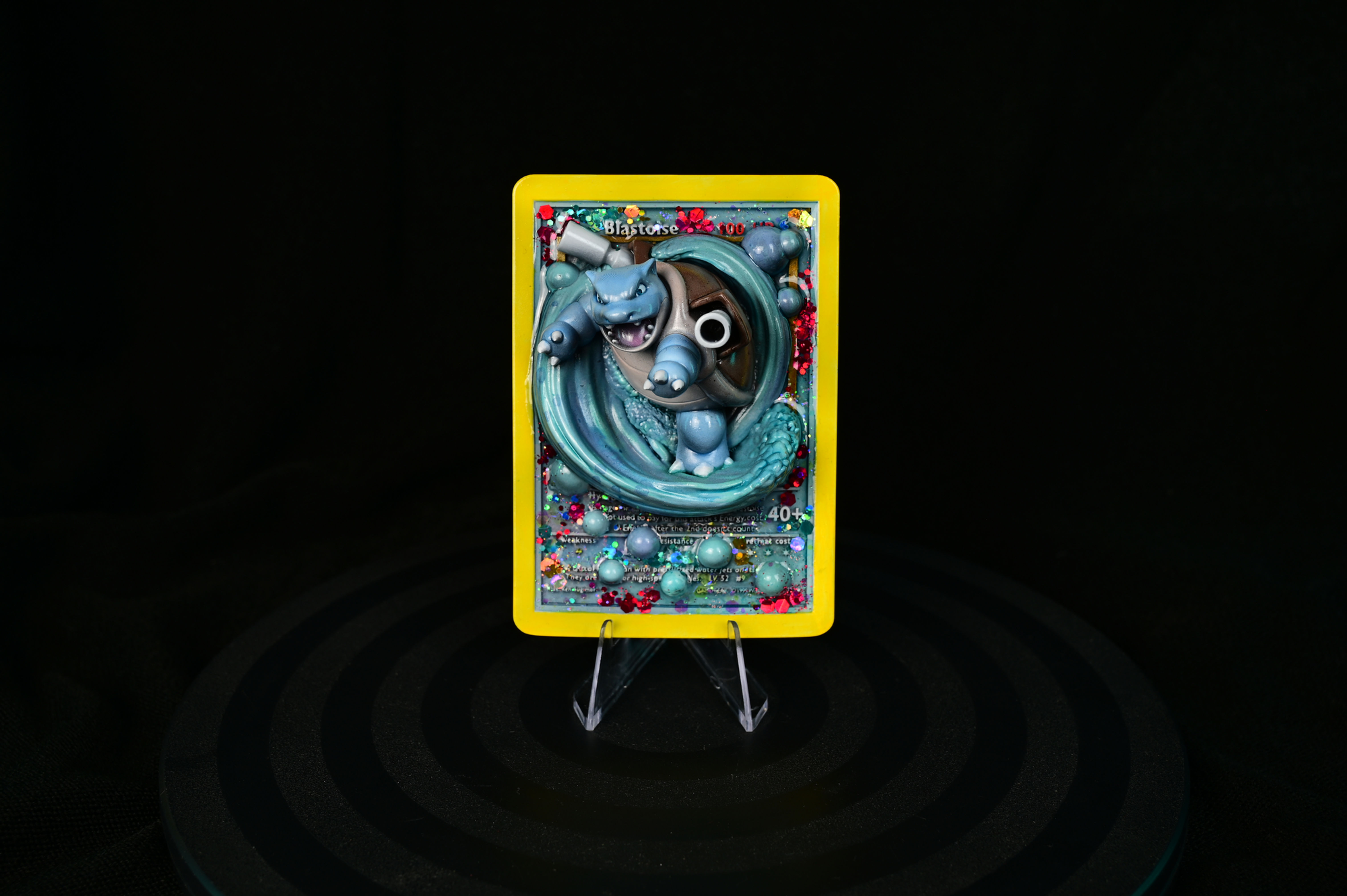 Blastoise Sculpture(real card size)