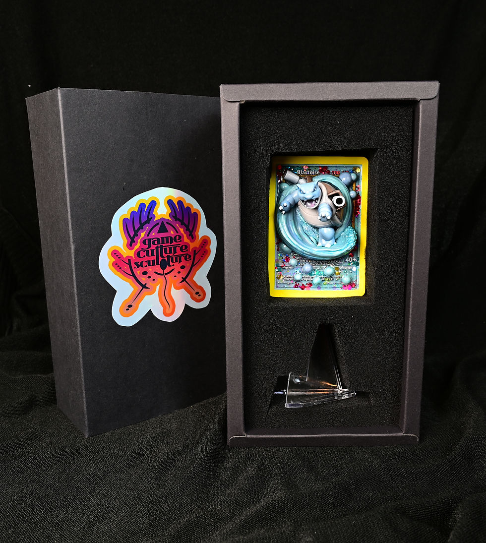 Thumbnail: Blastoise Sculpture(real card size)